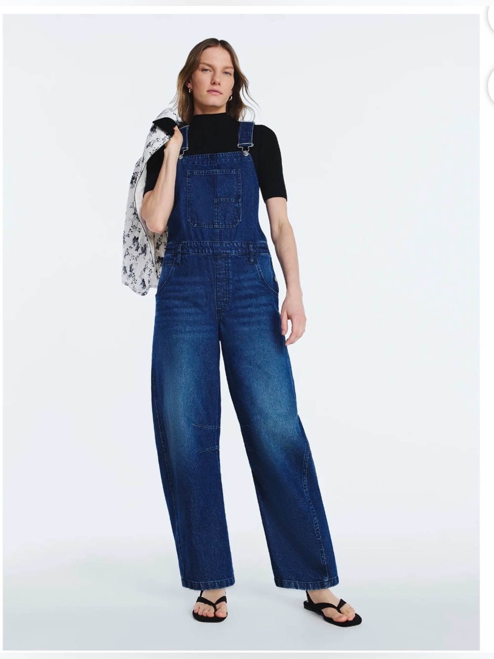Scoop Cotton Barrel Overalls